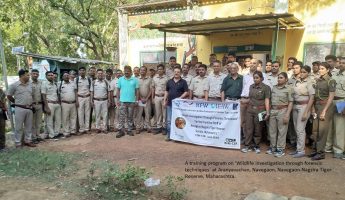 Training on ‘Wildlife investigation through forensic techniques’ organized at Navegaon-Nagzira Tiger Reserve, Maharashtra